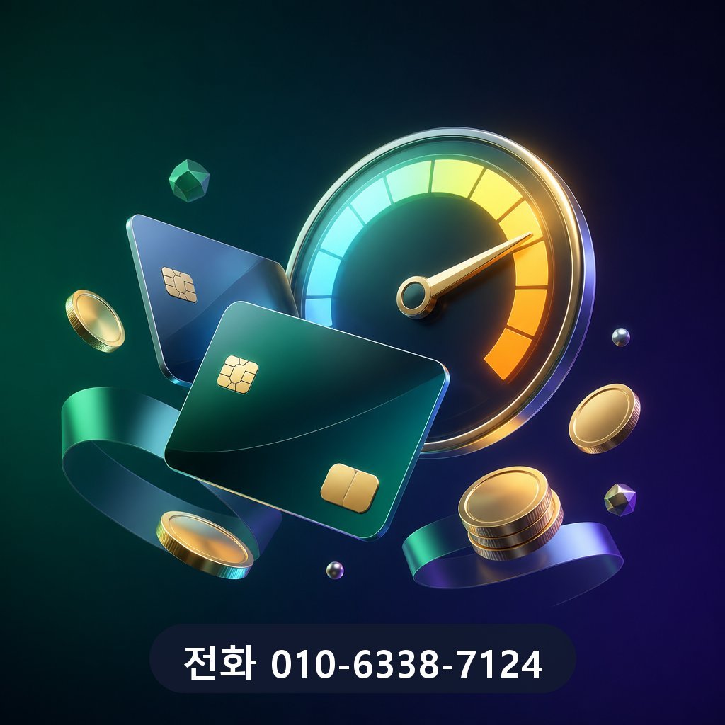 카드 결제 현금화 대표 이미지 · 문의 010-6338-7124